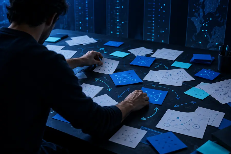 Unstructured search position notes before a ranking review